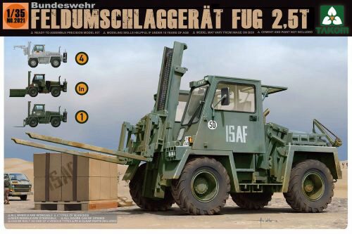 Takom 2021 Bundeswehr Feldumschlaggerät FUG 2,5T