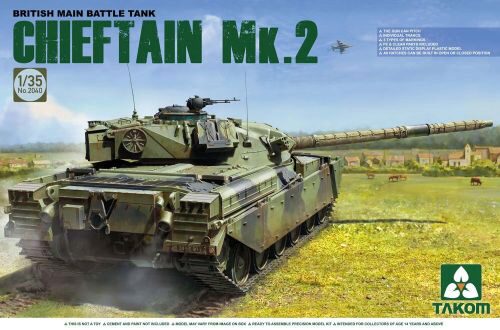 Takom 2040 British main Battle Tank Chieftain Mk.2