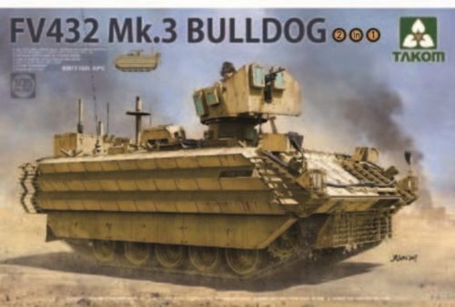 Takom 2067 British APC FV432 Mk.3 Bulldog 2 in 1