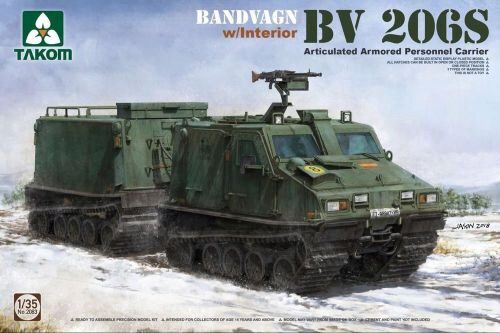 Takom 2083 Bandvagn Bv 206S Articulated Armored Personnel Carrier