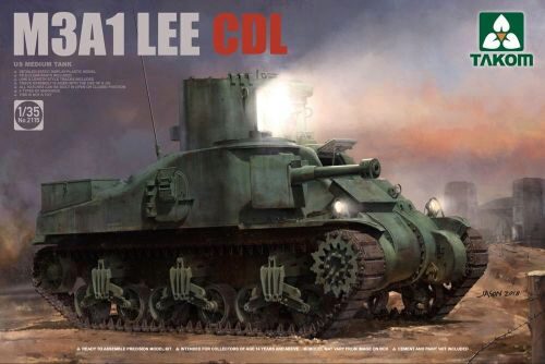 Takom 2115 US Medium Tank M3A1 LEE CDL