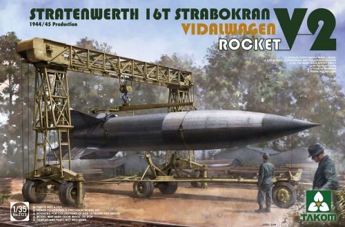 Takom 2123 Stratenwerth 16th Strabokran 1944/45 Production/V-2 Rocket/Vidalwagen
