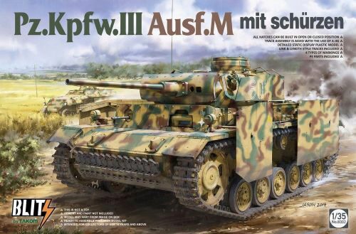Takom 8002 Pz.Kpfw.III Ausf.M mit Schürzen
