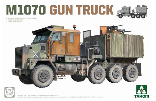 TAKOM MODEL 5019 M1070 Gun Truck