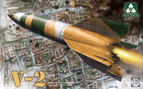 Takom 2075 WWII German Single Stage Ballistic Missile V-2