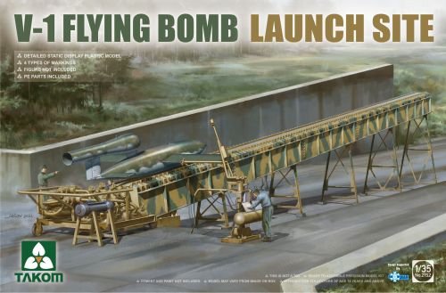 Takom 2152 V-1 FLYING BOMB  LAUNCH SITE