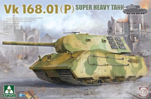 Takom 2158 Vk 168.01(P) Super Heavy Tank