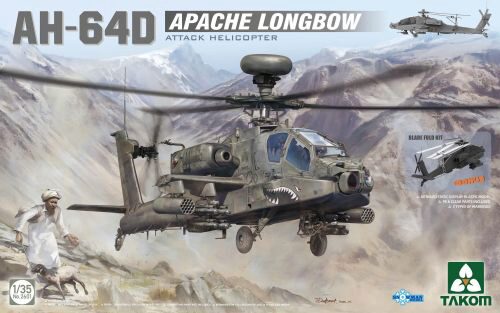 Takom 2601 AH-64D APACHE LONGBOW ATTACK HELICOPTER
