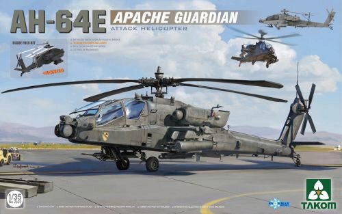Takom 2602 AH-64E APACHE GUARDIAN ATTACK HELICOPTER