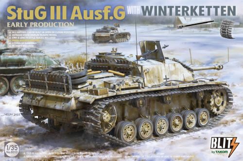 Takom 8010 StuG.III Ausf.G EARLY PRODUCTION with WINTERKETTEN
