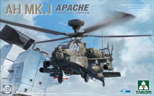 Takom 2604 AH Mk.I Apache Attack Helicopter