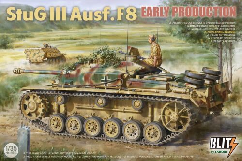 Takom 8013 StuG III Ausf. F8 Early