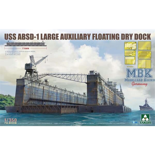 Takom 6006 USS ABSD-1 LARGE AUXILIARY FLOATING DRY DOCK