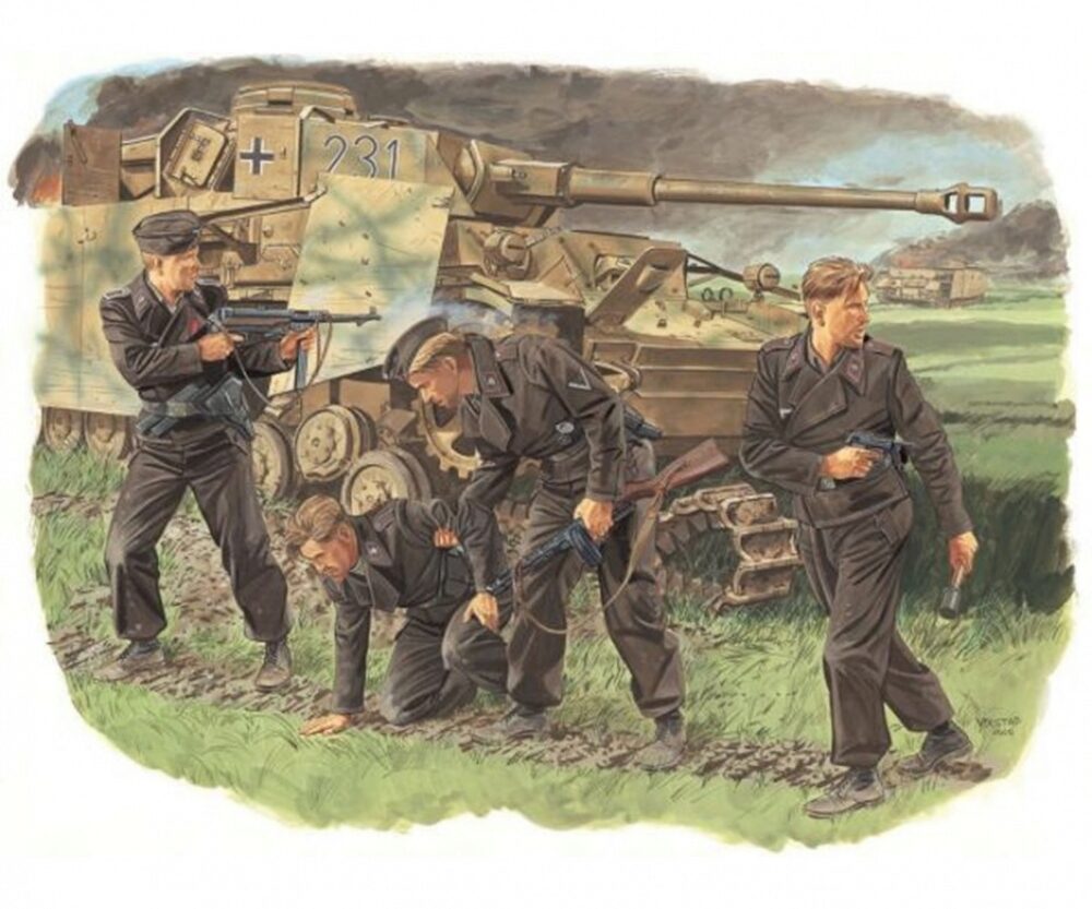 Dragon 6129 Survivors, Panzer Crew (Kursk 1943)