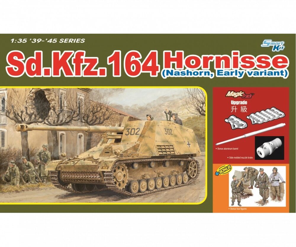 Dragon 6414 Sd.Kfz.164 Hornisse Nashorn, Early