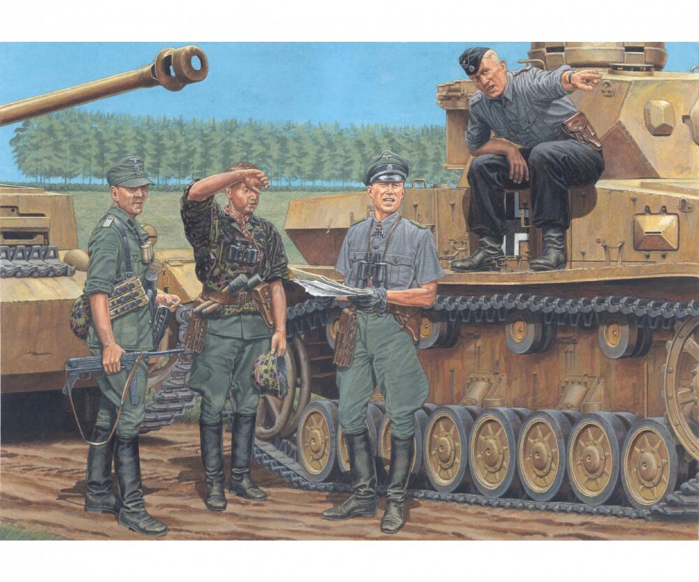 Dragon 6456 German Officers, Kursk 1943