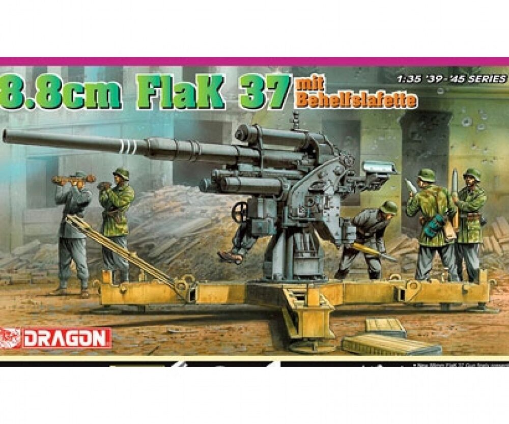 Dragon 6523 Flak 37 mit Behelfslafette 88mm