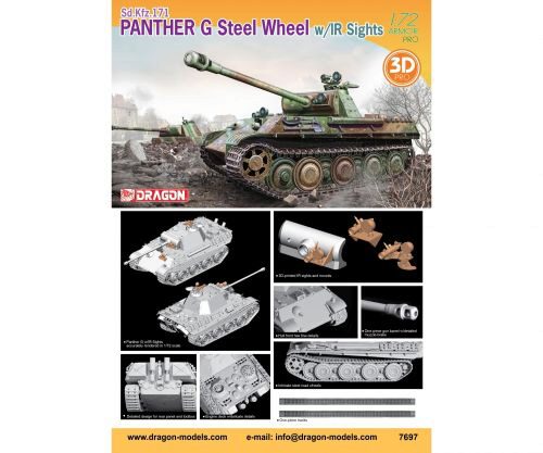 Dragon 7697 Panther G Steel Wheel w/IR Sights