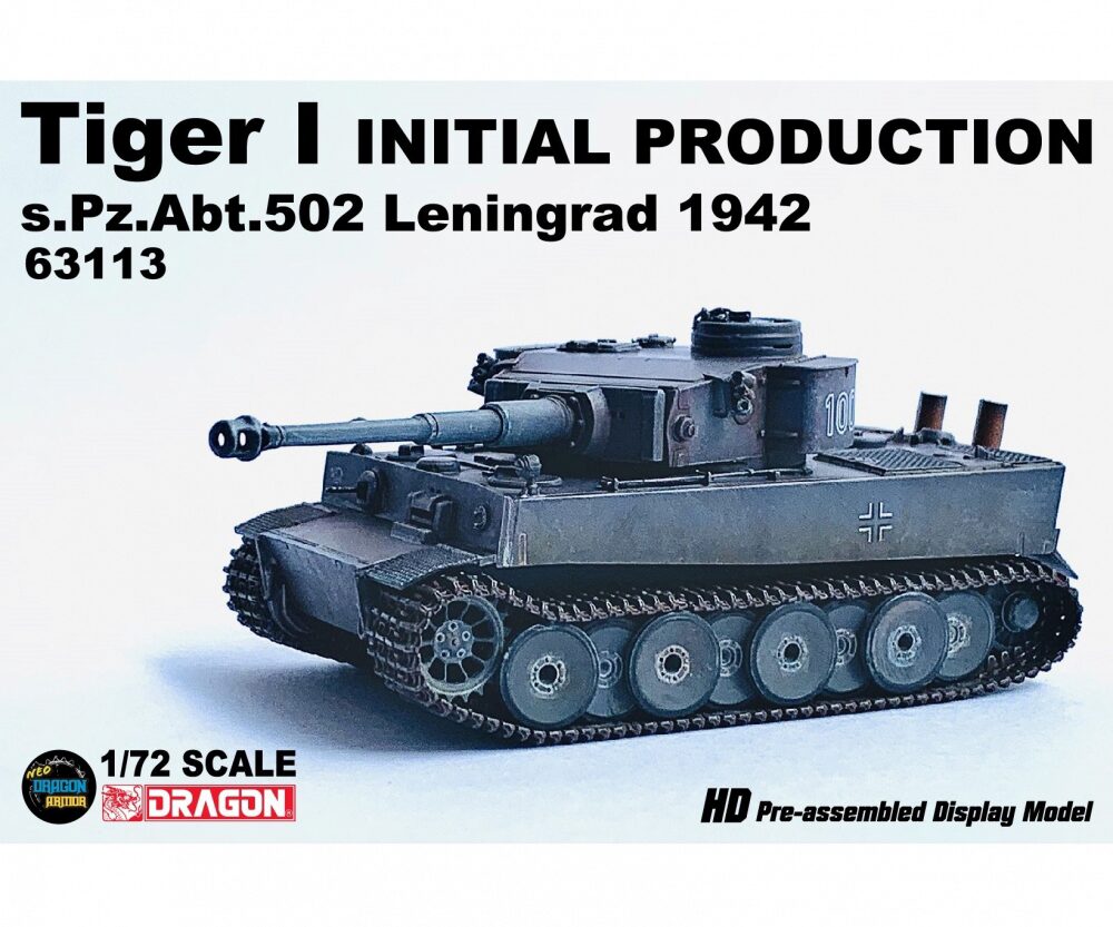 Dragon 63113 Tiger I I.P.s.Pz.Abt.502 Leningr'42