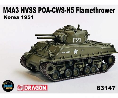 Dragon 63147 M4A3 HVSS POA-CWS-H5Flamethro.Korea