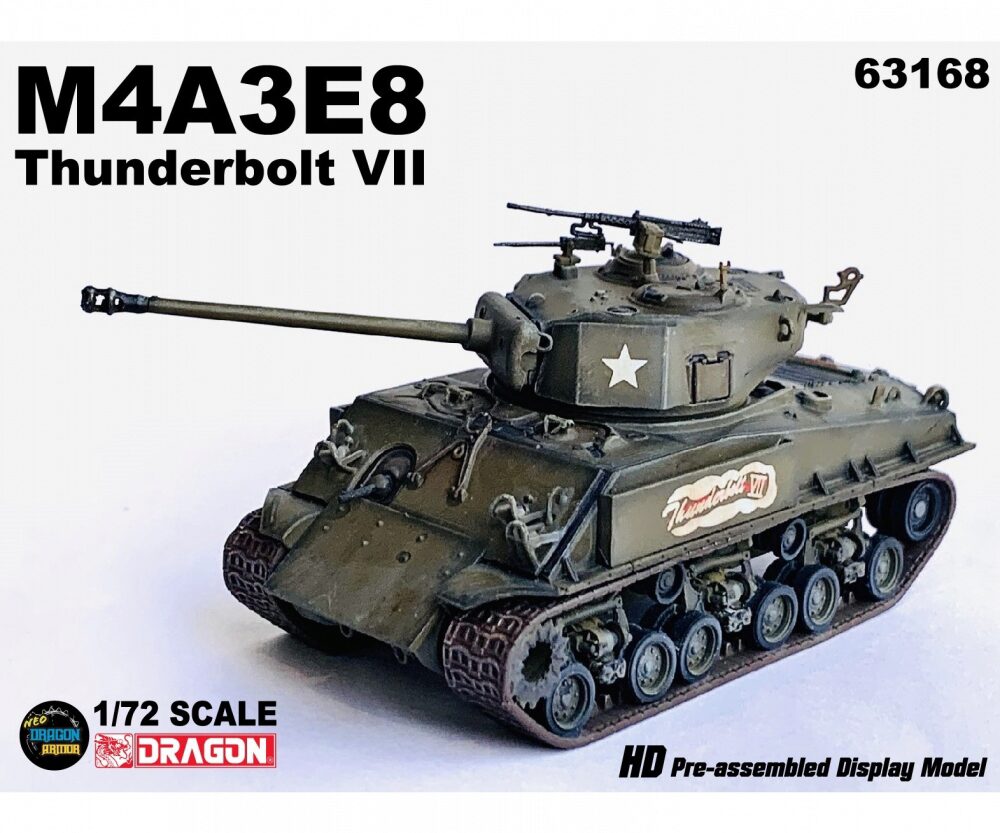 Dragon 63168 M4A3E8"Thunderb.VII"Com.37thTankBat