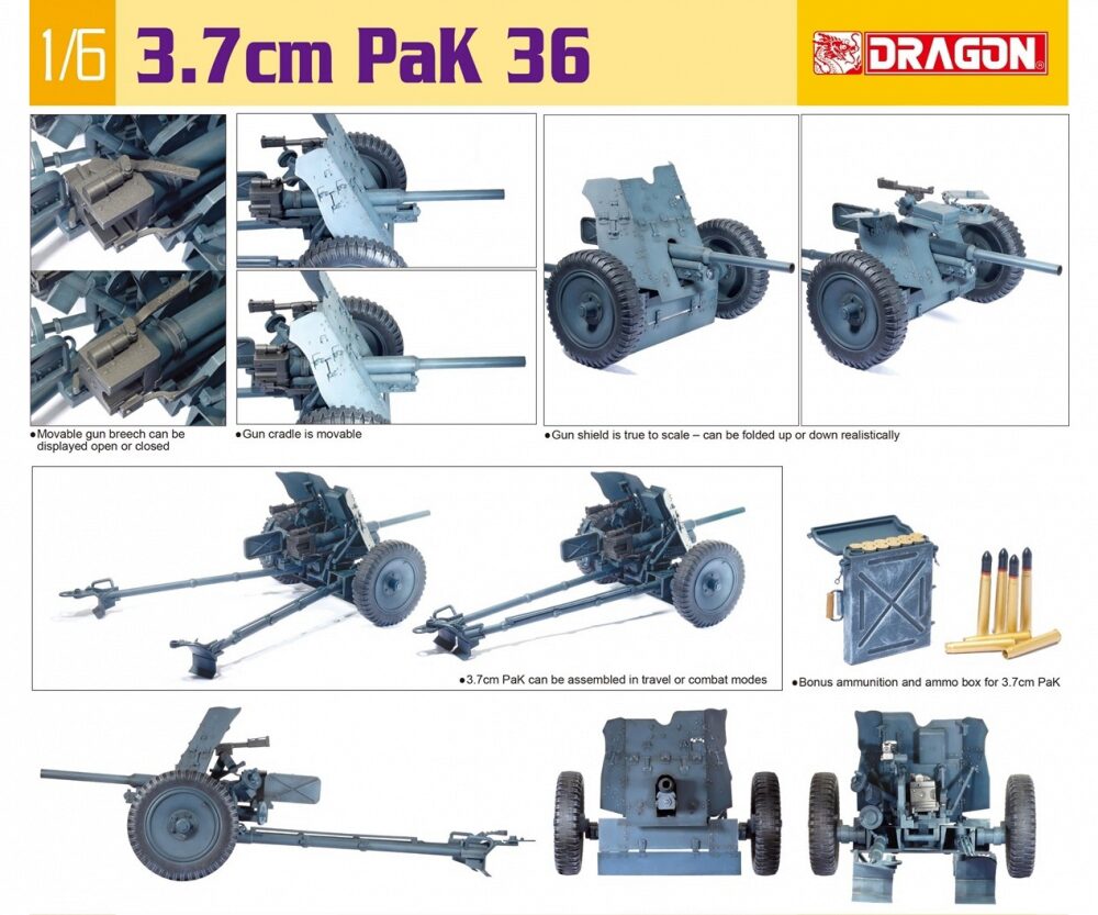 Dragon 75002 3.7cm PaK 36