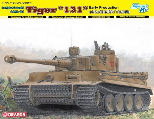 Dragon 6820 Tiger I 131 s.Pz.Abt.504 Tunisia