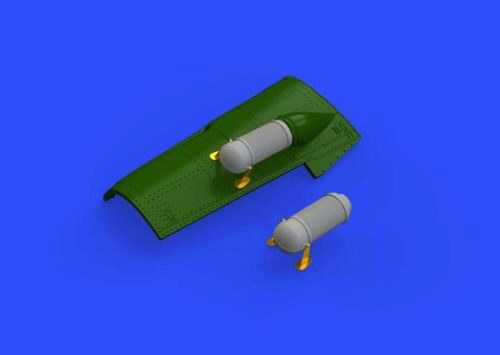 Eduard Accessories 648410 Bf 109G tropical filter for Tamiya