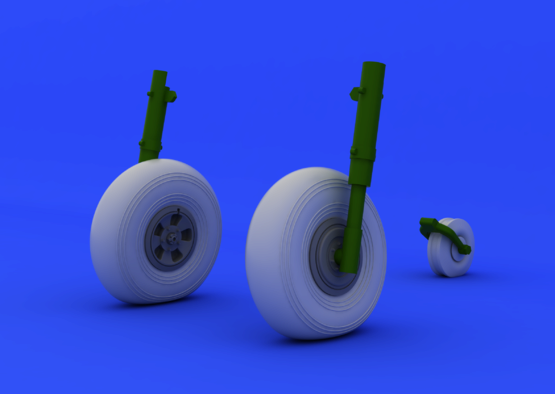 Eduard Accessories 624001 Typhoon wheels for Airfix