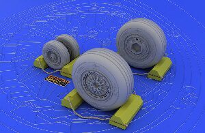 Eduard Accessories 632005 F-4C/D/E/F/G wheels for Tamiya