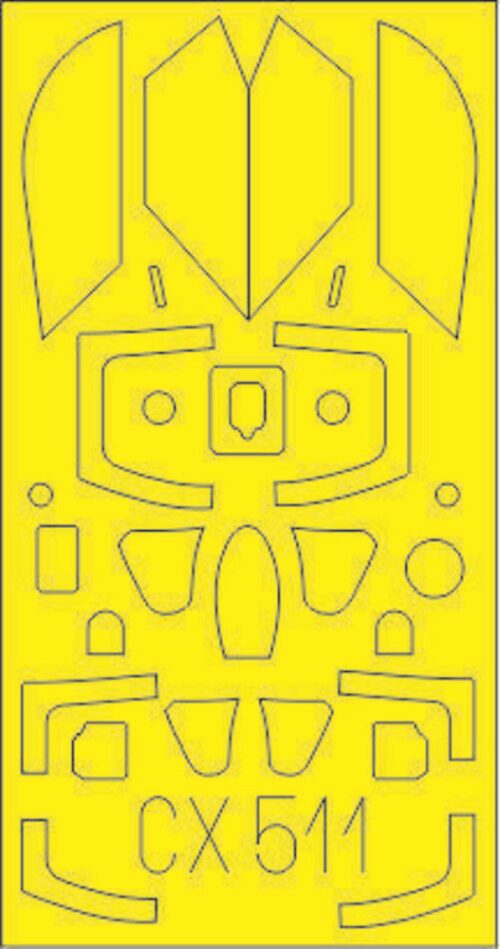 Eduard Accessories CX511 MiG-21MF for Eduard