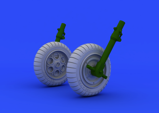 Eduard Accessories 648152 Fw 190 wheels early for Eduard