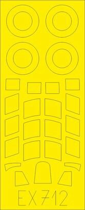 Eduard Accessories EX712 Hurricane Mk.I for Airfix