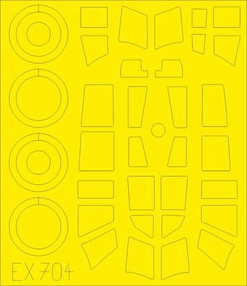 Eduard Accessories EX704 Do 217J-1/2 for ICM