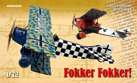 Eduard Plastic Kits 2133 Fokker Fokker! Limited Edition