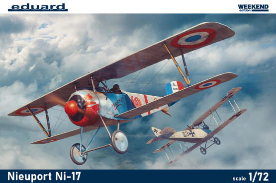 Eduard Plastic Kits 7404 Nieuport Ni-17, Weekend Edition