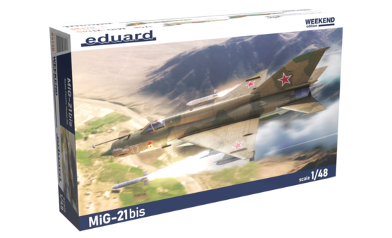 Eduard Plastic Kits 84130 MiG-21bis, Weekend Edition