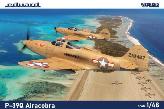 Eduard Plastic Kits 8470 P-39Q Airacobra, Weekend Edition