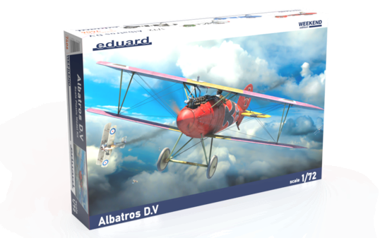Eduard Plastic Kits 7406 Albatros D.V , Weekend Edition