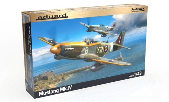 Eduard Plastic Kits 82104 Mustang Mk.IV, Profipack