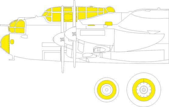 Eduard Accessories EX792 Lancaster B Mk.I 1/48 for HKM