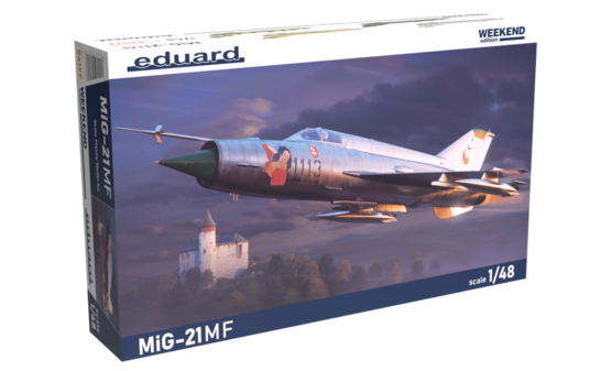 Eduard Plastic Kits 84177 MiG-21MF, Weekend edition