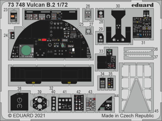 Eduard Accessories 73748 Vulcan B.2 for AIRFIX