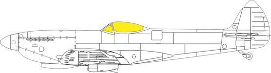 Eduard Accessories EX808 Spitfire Mk.XVI TFace for EDUARD