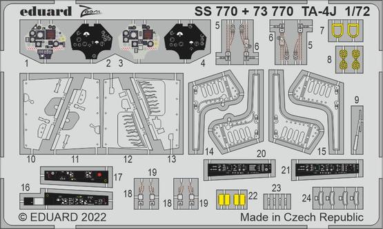 Eduard Accessories SS770 TA-4J 1/72
