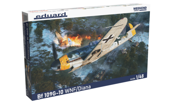 Eduard Plastic Kits 84182 Bf 109G-10 WNF/Diana  Weekend edition
