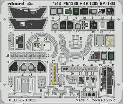 Eduard Accessories FE1288 EA-18G