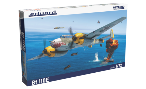Eduard Plastic Kits 7464 Bf 110E  Weekend edition