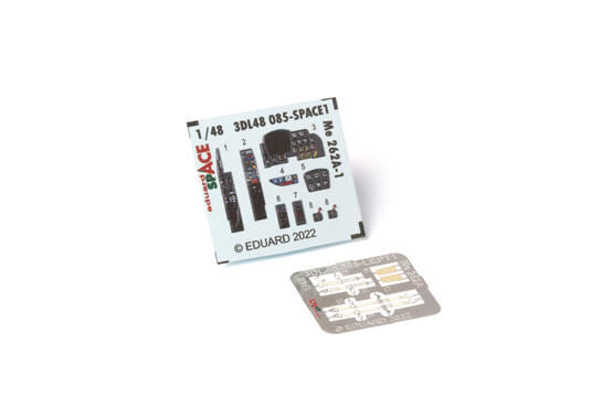 Eduard Accessories 3DL48085 Me 262A SPACE for TAMIYA