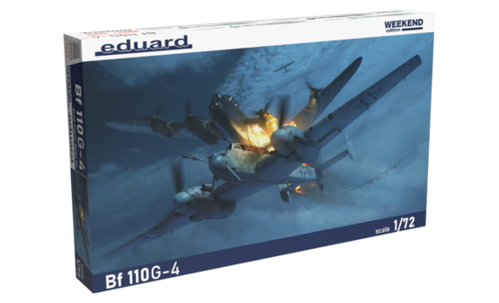 Eduard Plastic Kits 7465 Bf 110G-4 Weekend edition